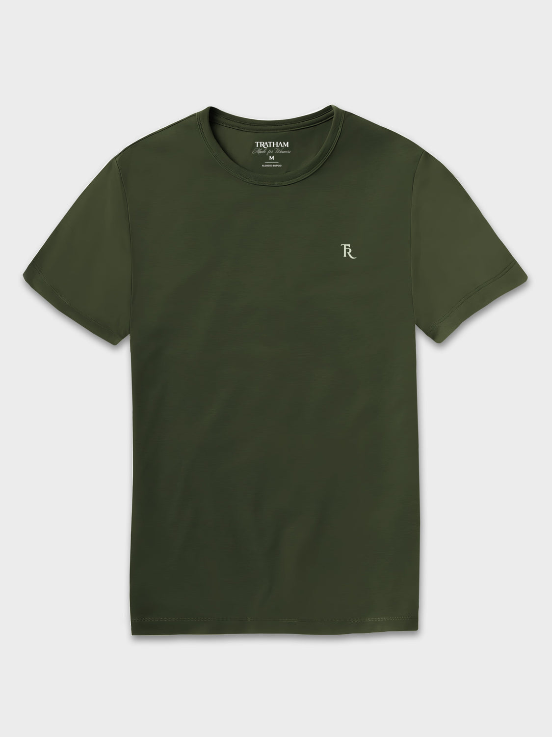 Camiseta Algodão Egípcio Verde