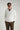 Suéter Quarter-Zip Ponto Pérola Off-White